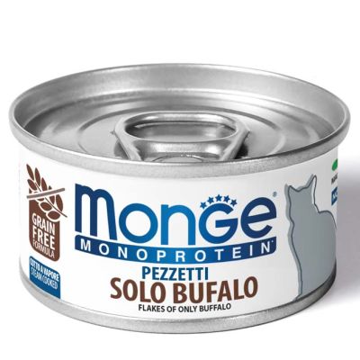 Monge Monoprotein Gatto Adulto Pezzetti Solo Bufalo