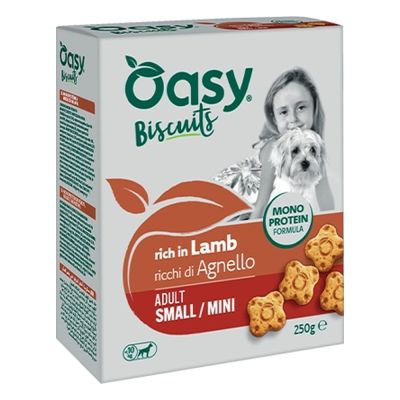 Oasy MONOPROTEIN BISCUITS • Adult Small/Mini Agnello 250 gr