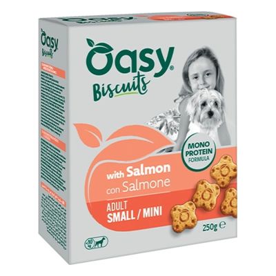 Oasy MONOPROTEIN BISCUITS • Adult Small/Mini Salmone 250 gr