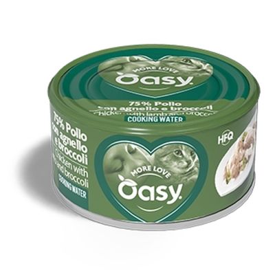 Oasy MORE LOVE • Pollo con Agnello e Broccoli 70 gr