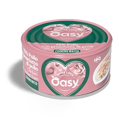 Oasy MORE LOVE • Pollo con Prosciutto di Pollo 70 gr