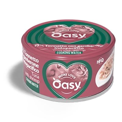Oasy MORE LOVE • Tonnetto con Gamberone Indopacifico 70 gr