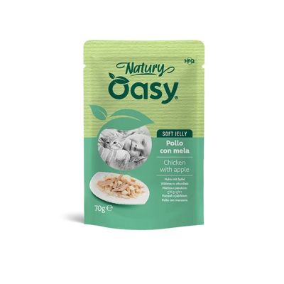 Oasy NATURY • Soft Jelly Pollo con mela 70 gr