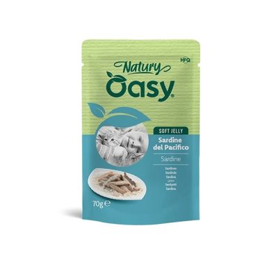 Oasy NATURY • Soft Jelly Sardine 70 gr