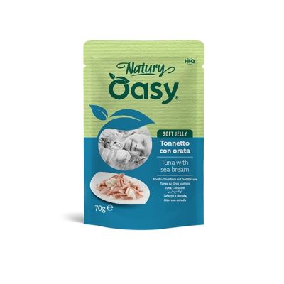 Oasy NATURY • Soft Jelly Tonnetto con orata 70 gr