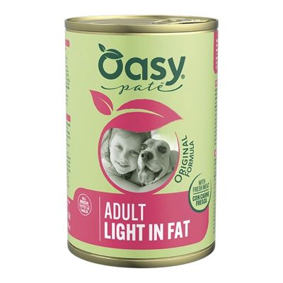 Oasy ORIGINAL FORMULA • Paté Adult Light in Fat Pollo 400 gr