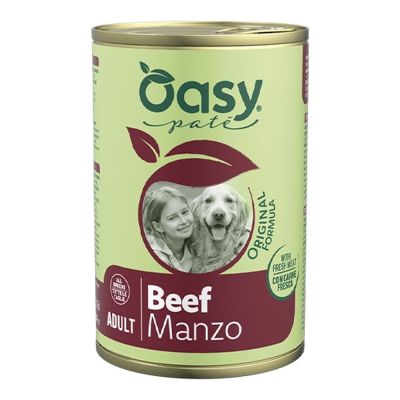 Oasy ORIGINAL FORMULA • Paté Adult Manzo 400 gr