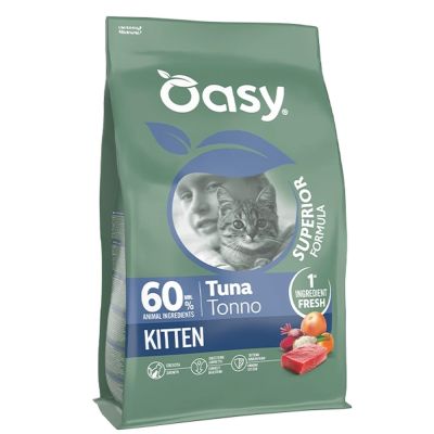 Oasy Dry Cat Superior KITTEN TONNO 1,5 kg