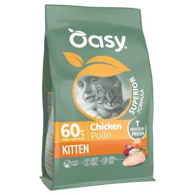 Oasy SUPERIOR FORMULA • Kitten Pollo 1,5 kg