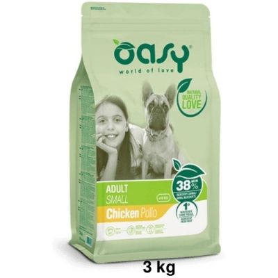 Oasy Lifestage Secco Cane Adulto Small Pollo 3kg