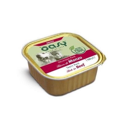 Oasy Delizioso Paté Cane Adulto Manzo 150g