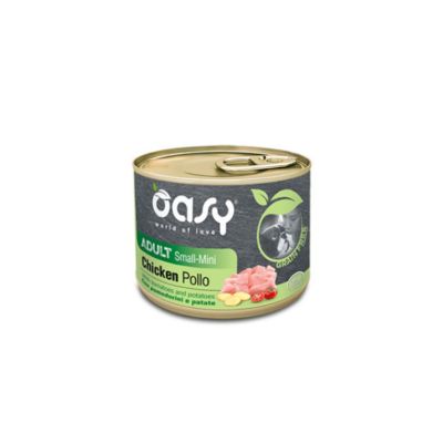 Oasy Grain Free Umido Cane Adulto Small/Mini Pollo 200g