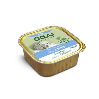 Oasy Delizioso Paté Cane Puppy Pollo 150g