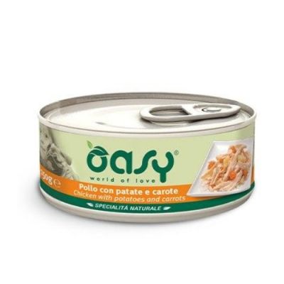 Oasy Specialità Naturale Cane Adulto Pollo con Patate e Carote 150g