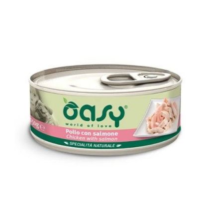 Oasy Specialità Naturale Cane Adulto Pollo con Salmone 150g