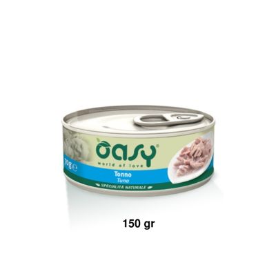 Oasy Specialità Naturale Umido Gatto Lattina Tonno 150g