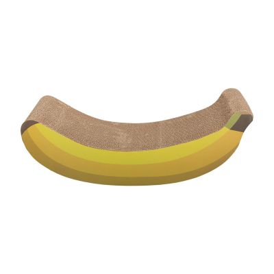 AQpet Tiragraffi in Cartone Banana 47x22x15 cm